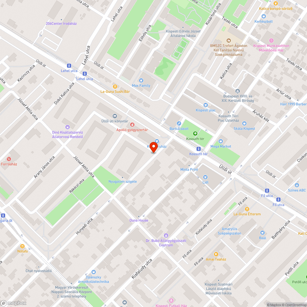 Nem elhagyott de láthatóan nem használt autó bejelentés helye