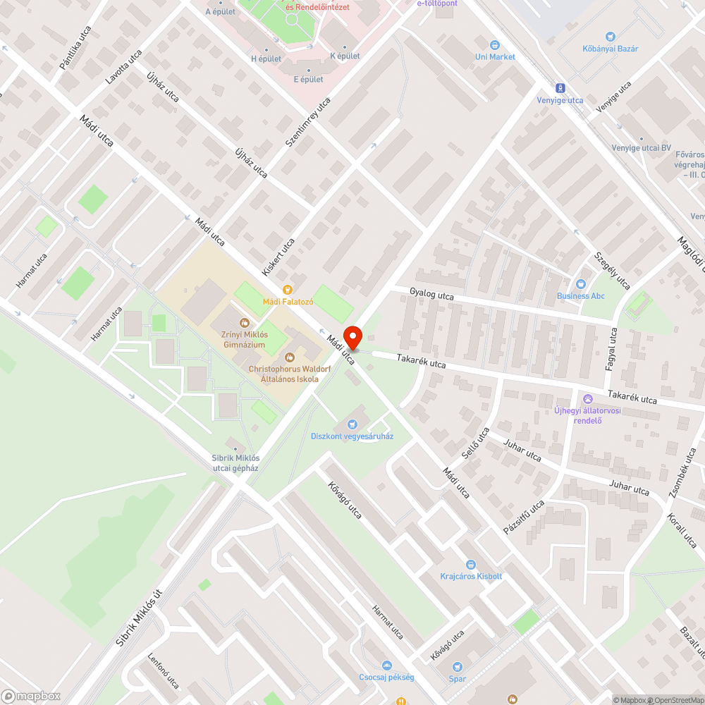 Kartonpapírok villanyoszlopon bejelentés helye