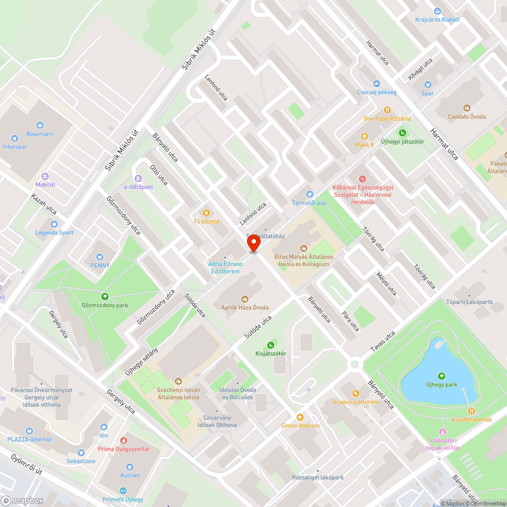 Félretett kövek bejelentés helye