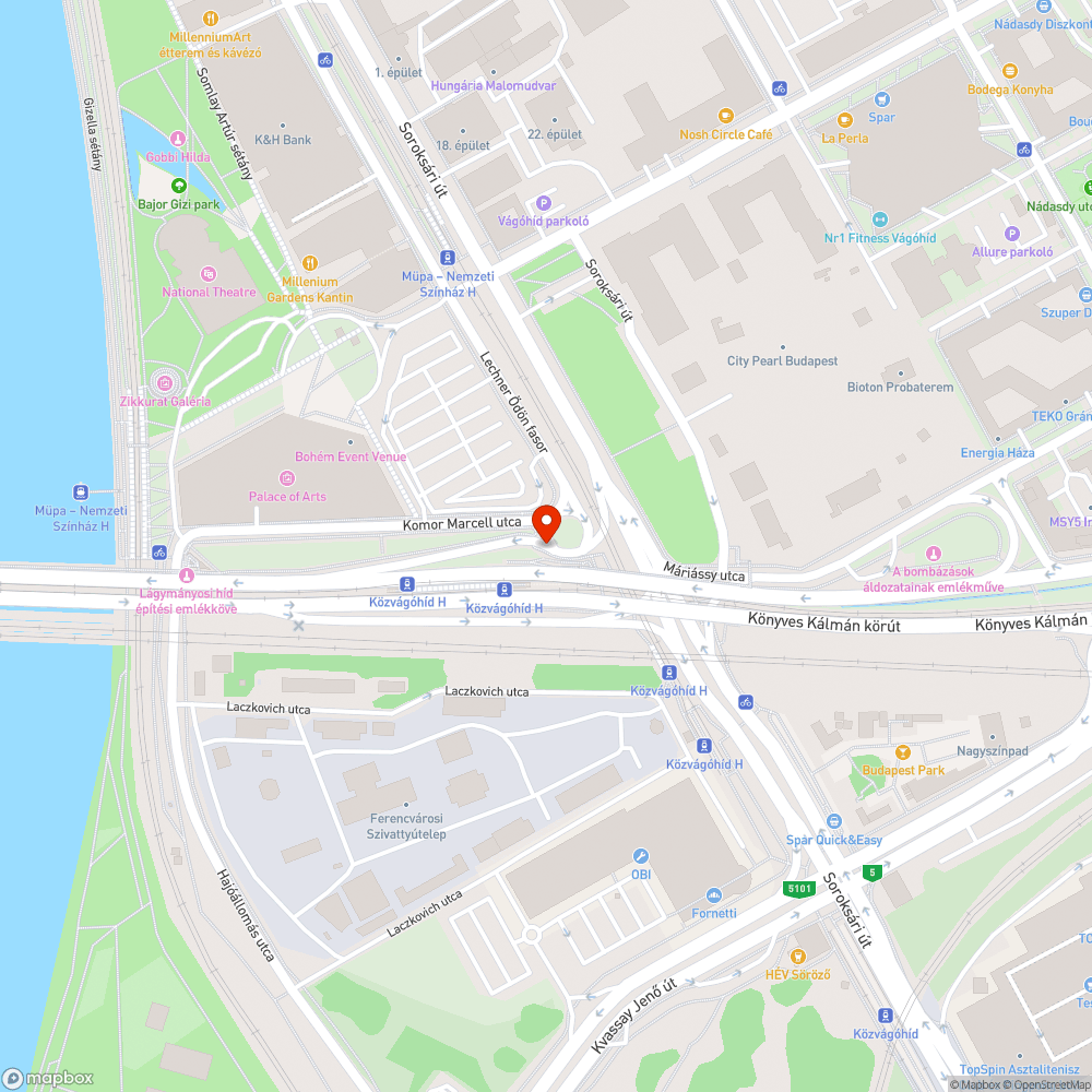 egy átkelésjelző bejelentés helye