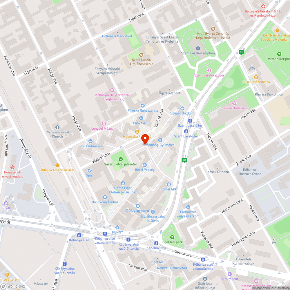 Ferde jelzőtáblaoszlop bejelentés helye