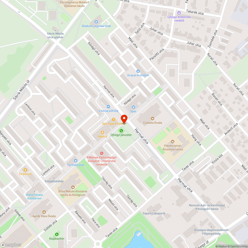 Le fog esni bejelentés helye