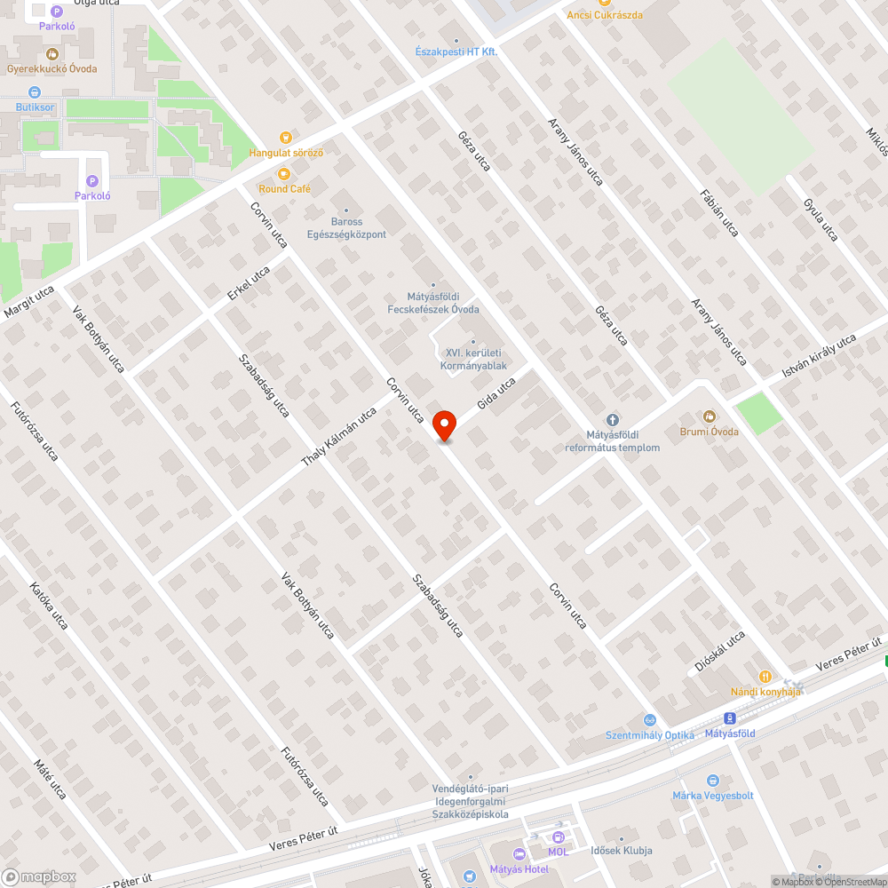 Összefirkált utcanévtábla bejelentés helye