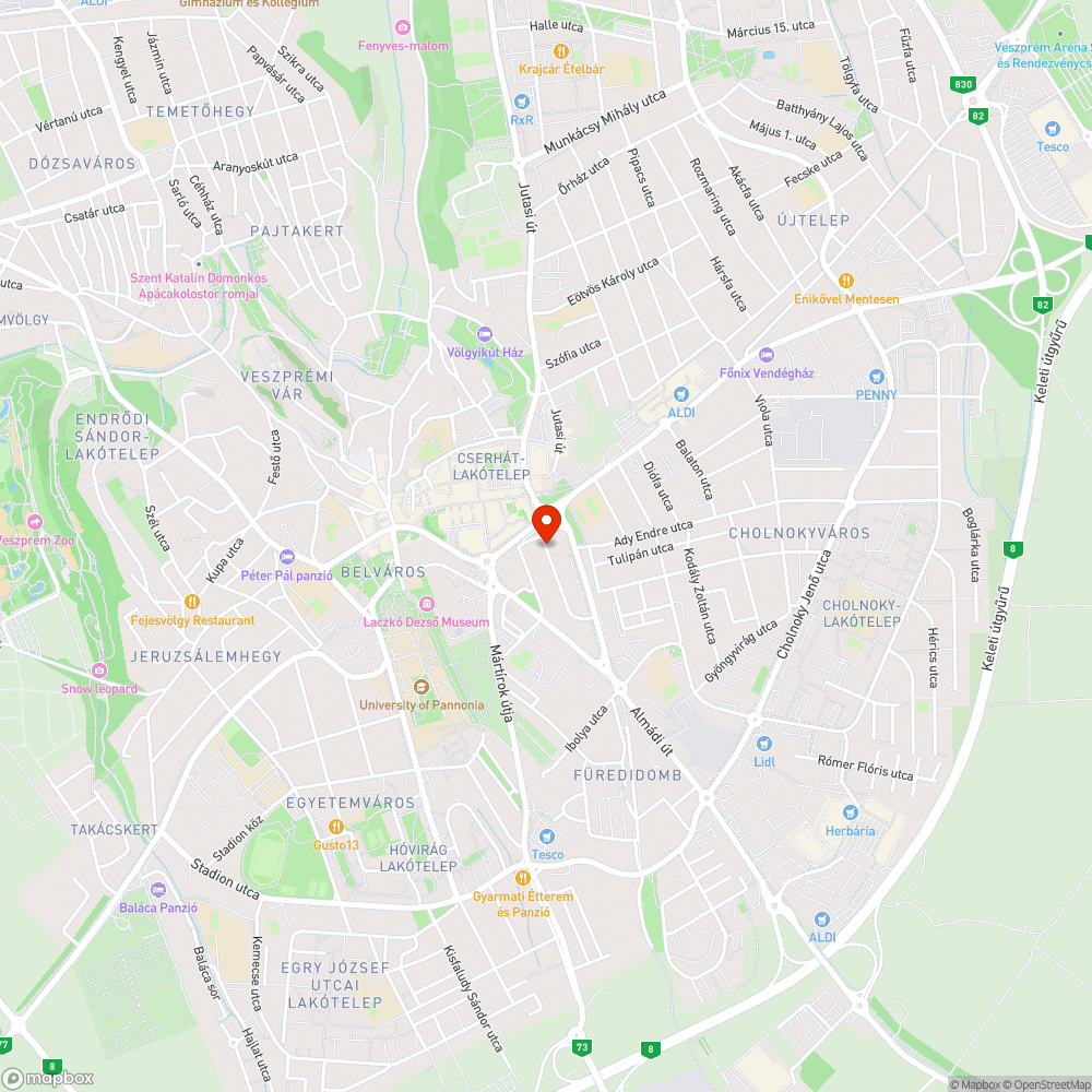 Belvárosi fűnyírás bejelentés helye