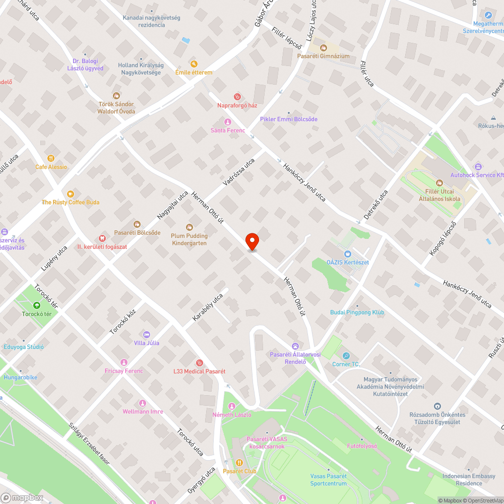 Parkoló öbölbe betonszegély bejelentés helye