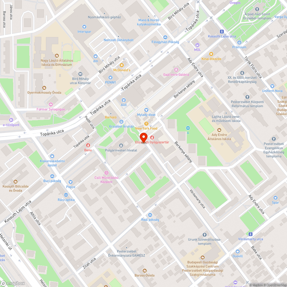 Rozsdás, firkás postaláda bejelentés helye