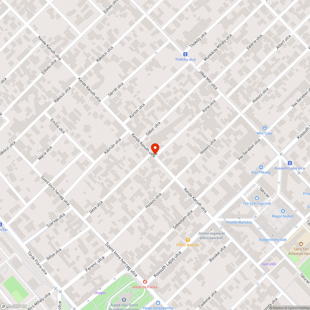 Hiányzó utcanévtáblák bejelentés helye