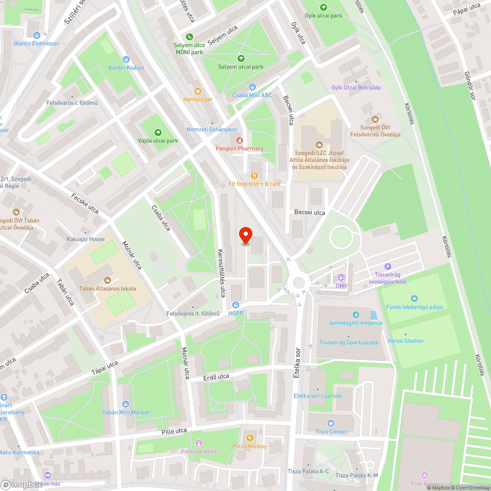 Legallyazott faágak bejelentés helye