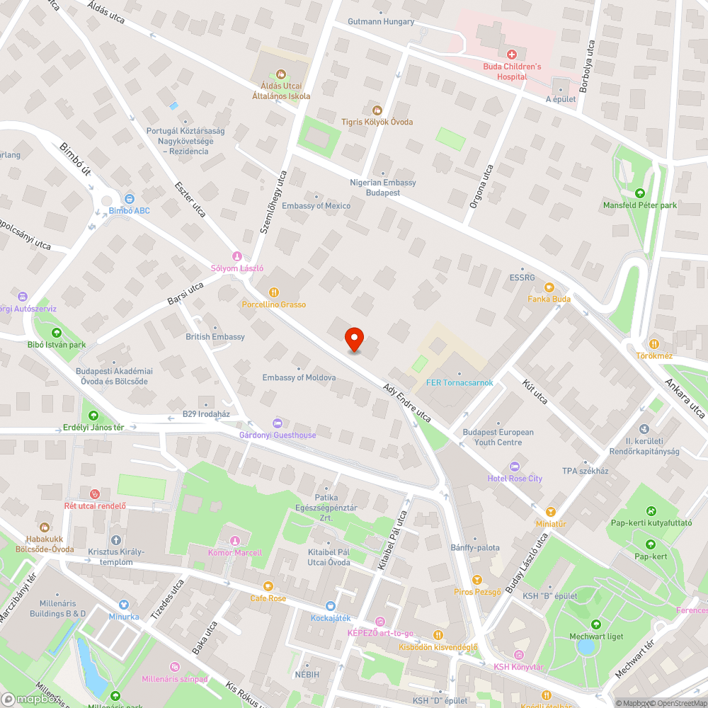 Járda és úttest besüllyedés bejelentés helye