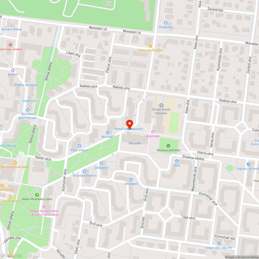 Üres oszlopok bejelentés helye