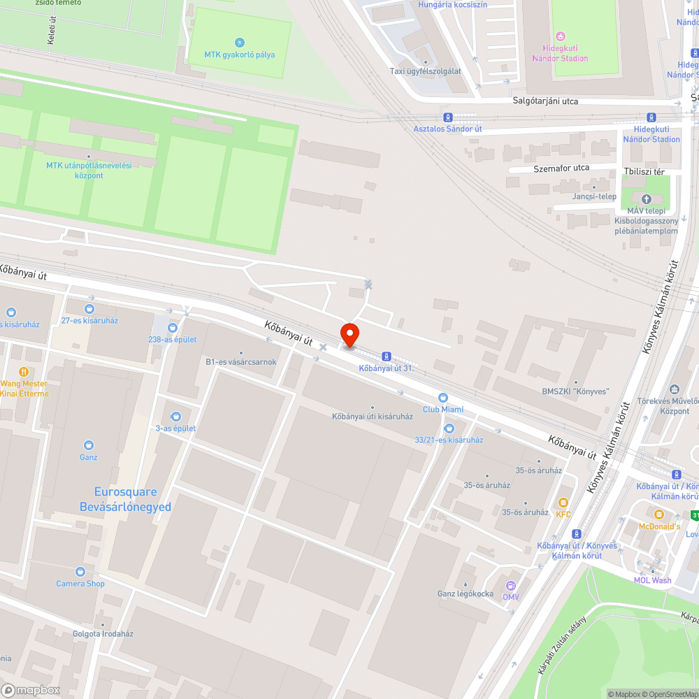 Parlagfűerdő a járdán bejelentés helye