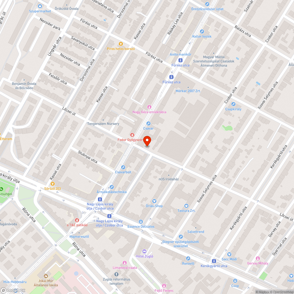 Gumikerekek bejelentés helye