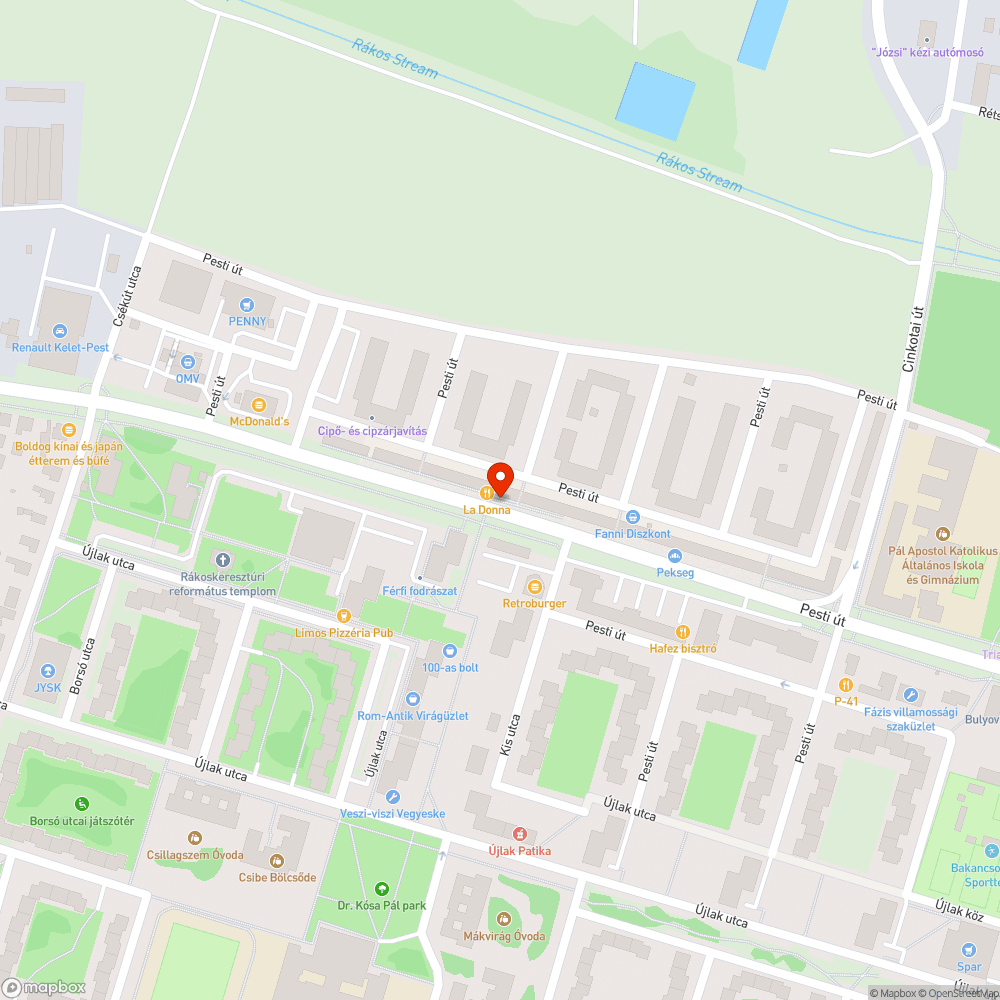 Csak lépcső bejelentés helye