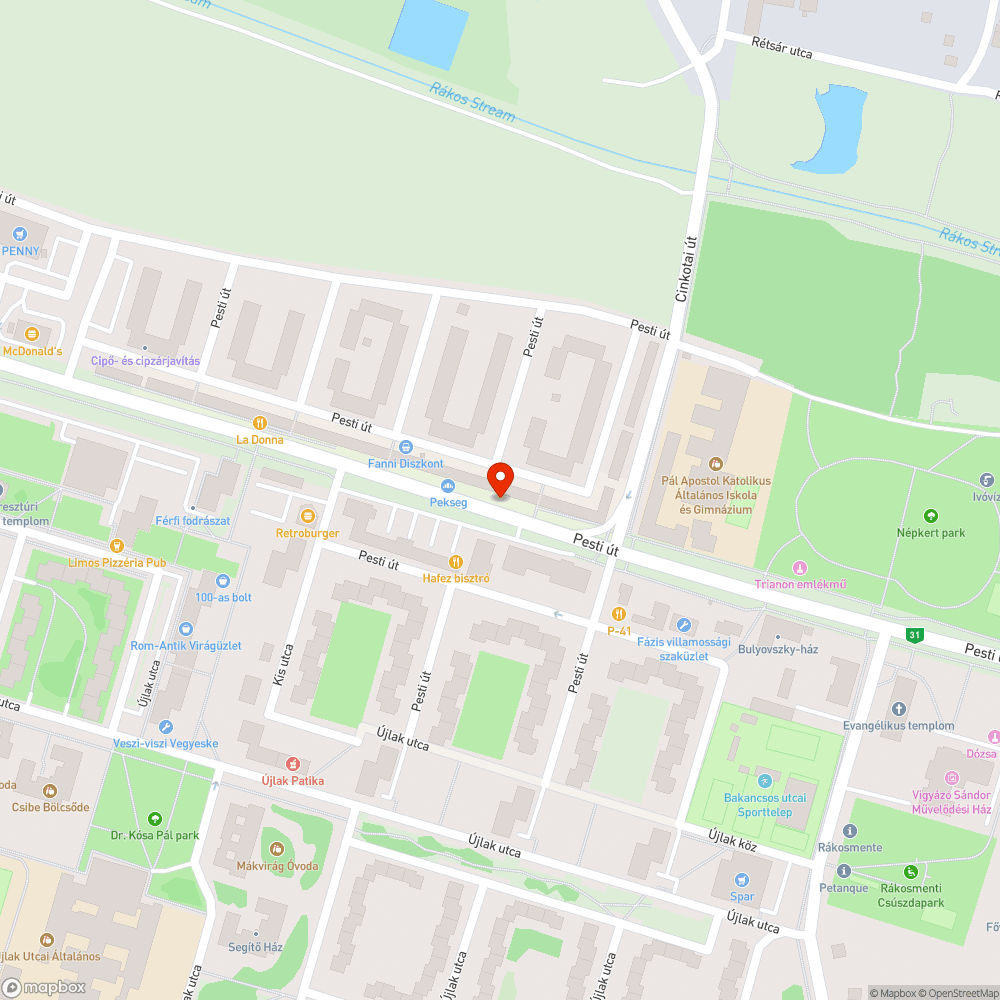 Nem hiányzik? bejelentés helye