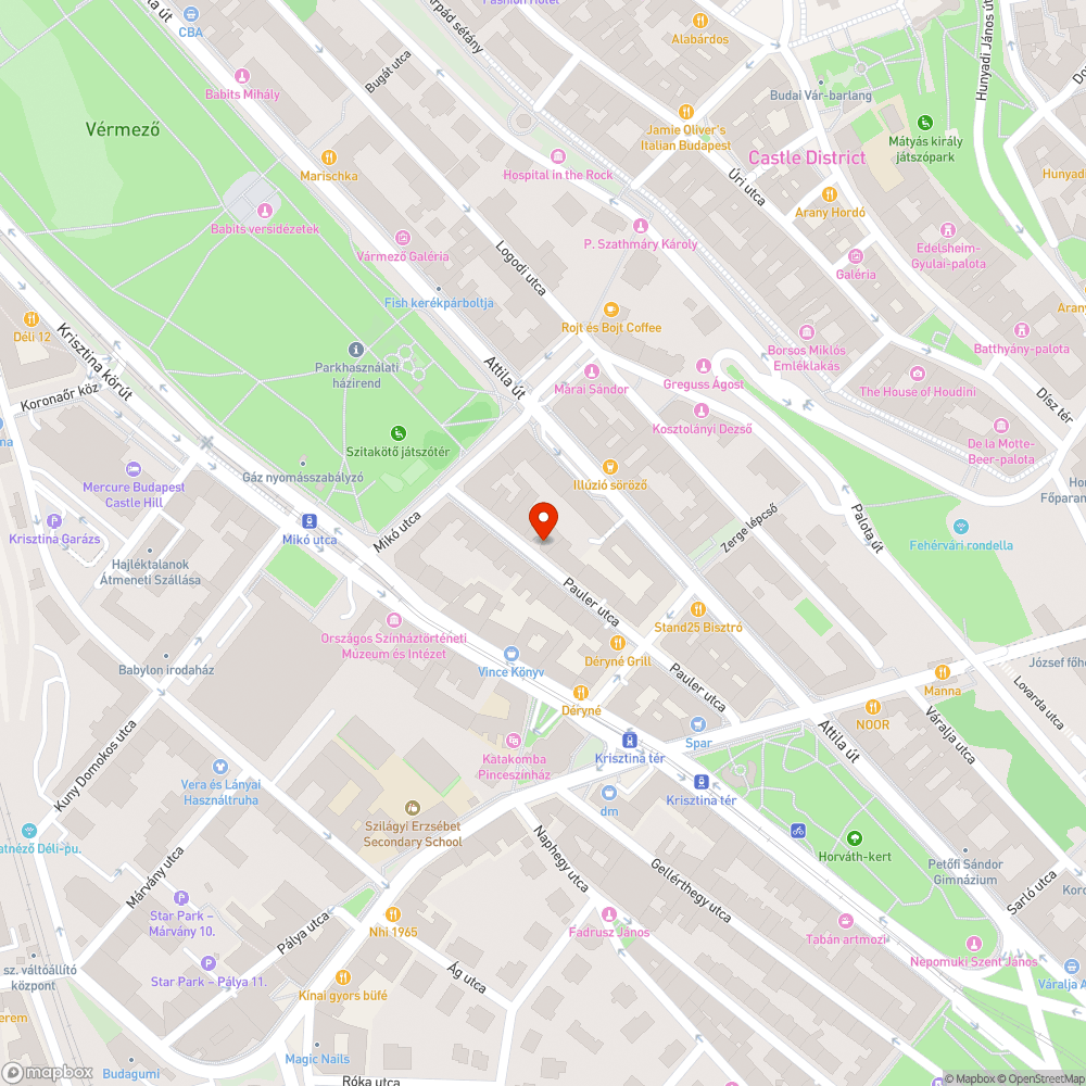 Forgalom elől elzárt területen szabálytalan parkolás bejelentés helye