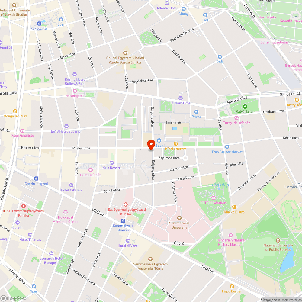 Megtévesztő útburkolati jel bejelentés helye