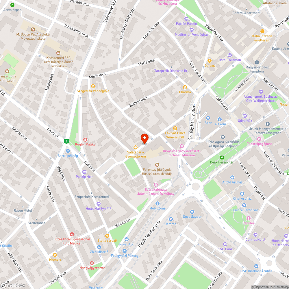 Hiányzó egyirányú utat jelző KRESZ tábla a Hoffman János utcában bejelentés helye