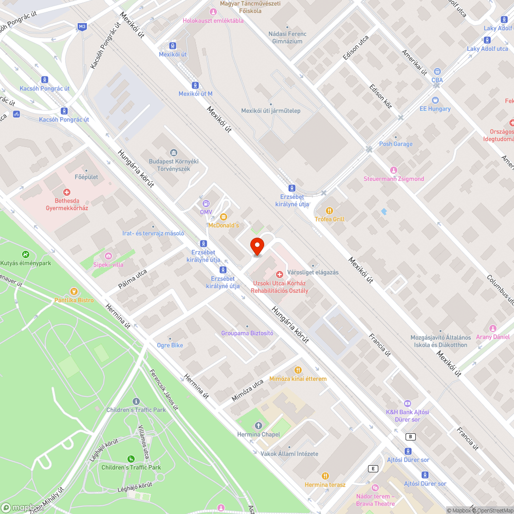 Közterület takarítás hiánya a 70-es troli végállomásánál bejelentés helye