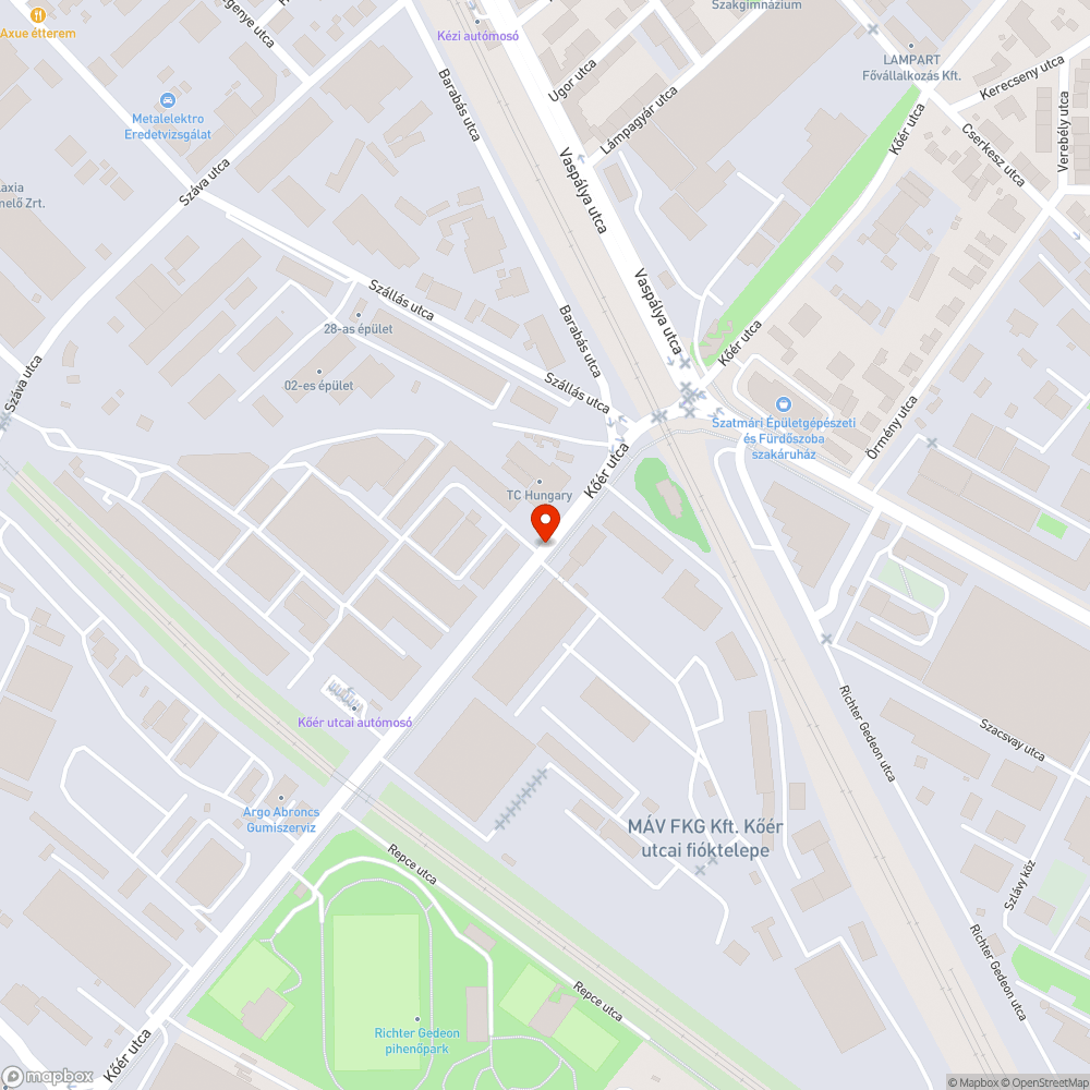 Nagyobb halom avar bejelentés helye