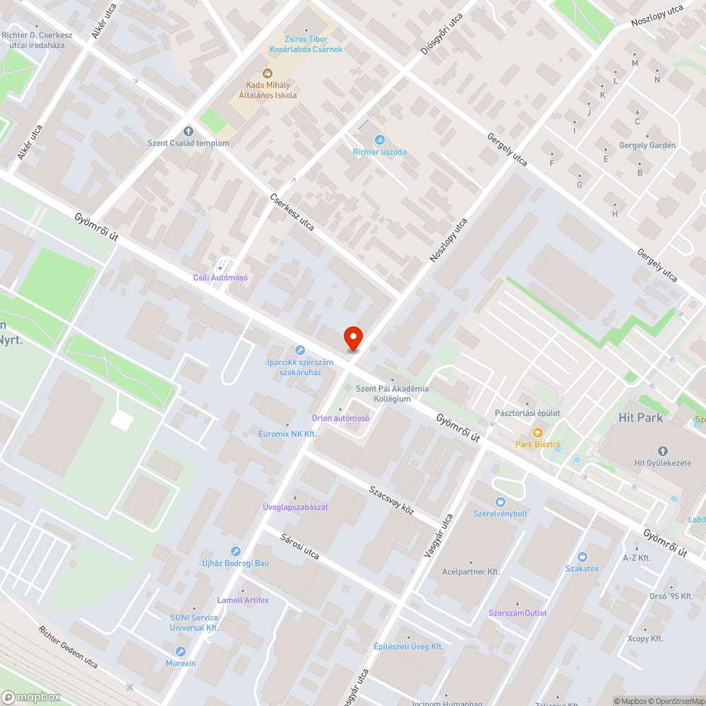 Kisebb halom avar bejelentés helye