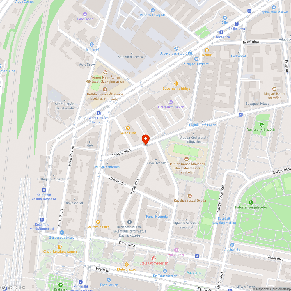 Rongált utcanévtáblák bejelentés helye