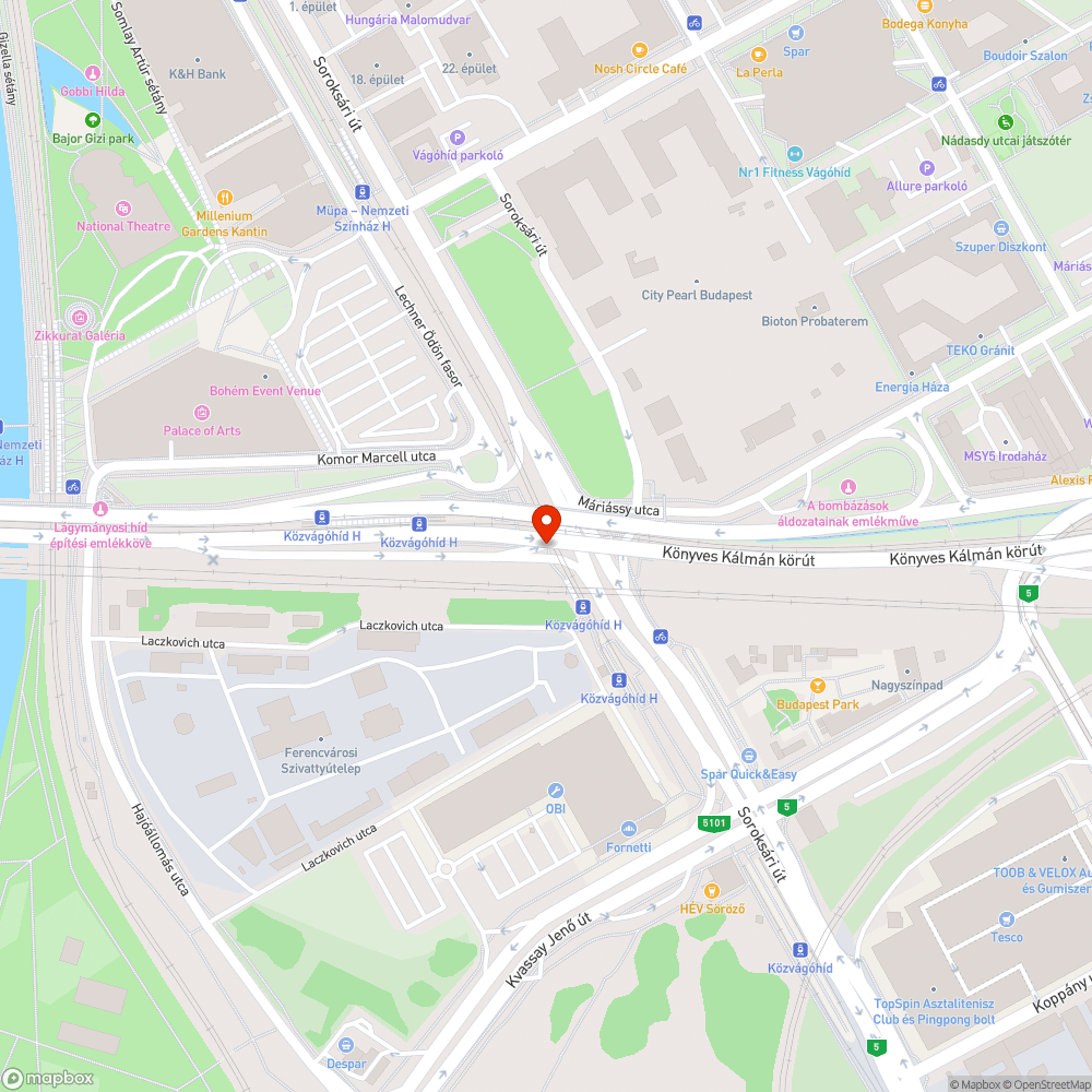 Kockakő bejelentés helye