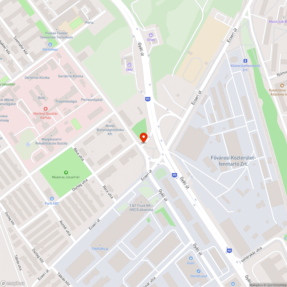 Hibásan visszarakott térkő a kerékpárúton bejelentés helye