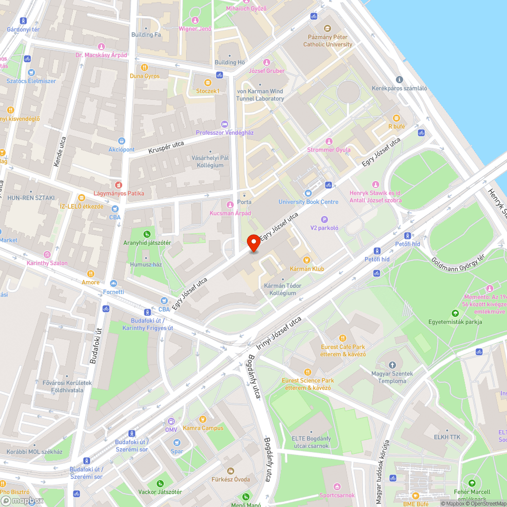 Járdára belógó autó bejelentés helye