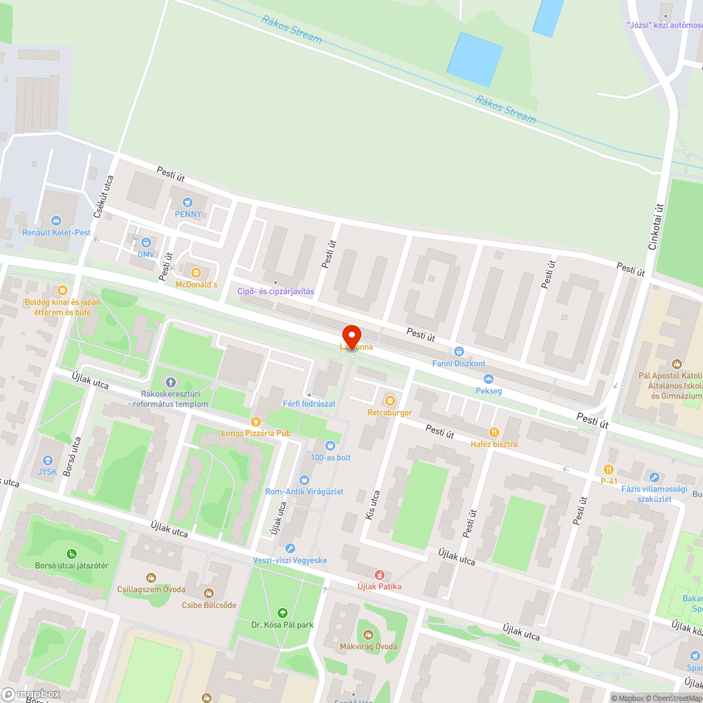 Üvegszilánkok bejelentés helye