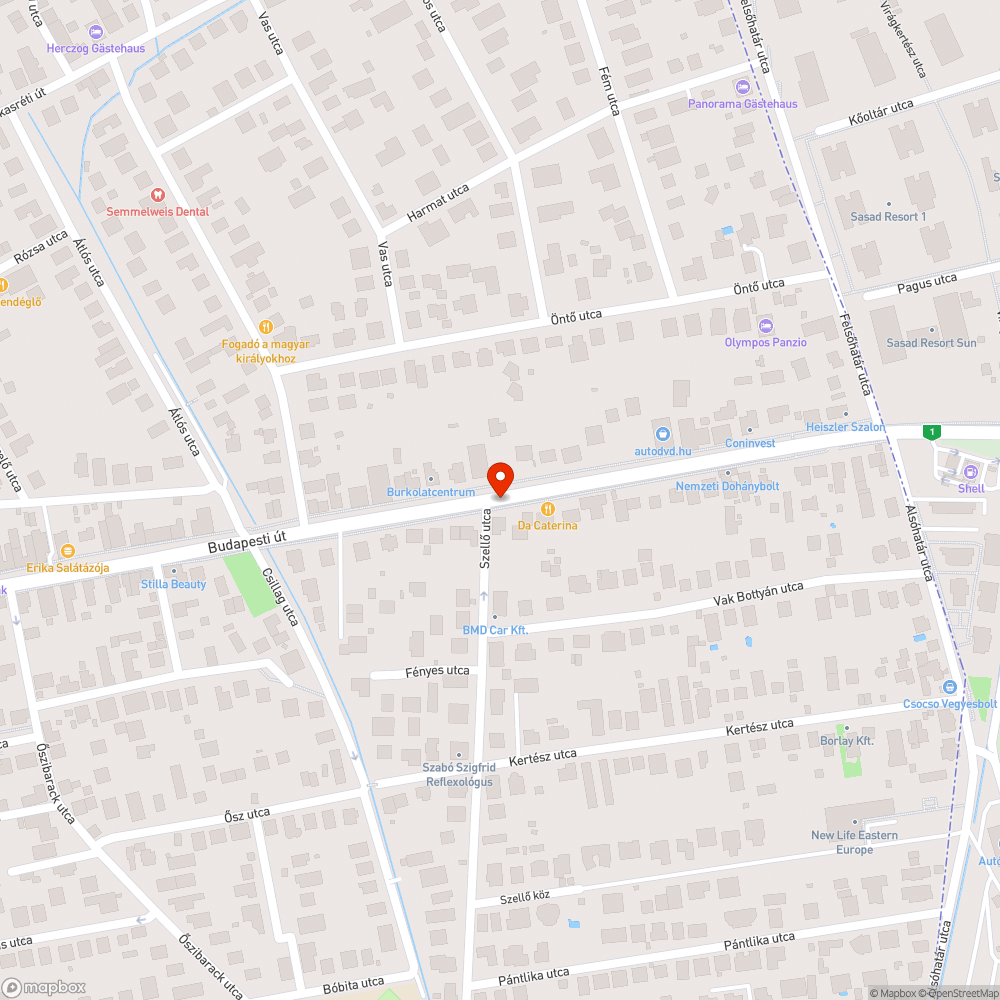 Összefirkált postaláda bejelentés helye