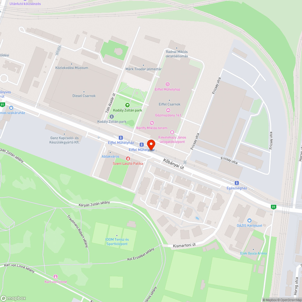 Fémrudacskák bejelentés helye