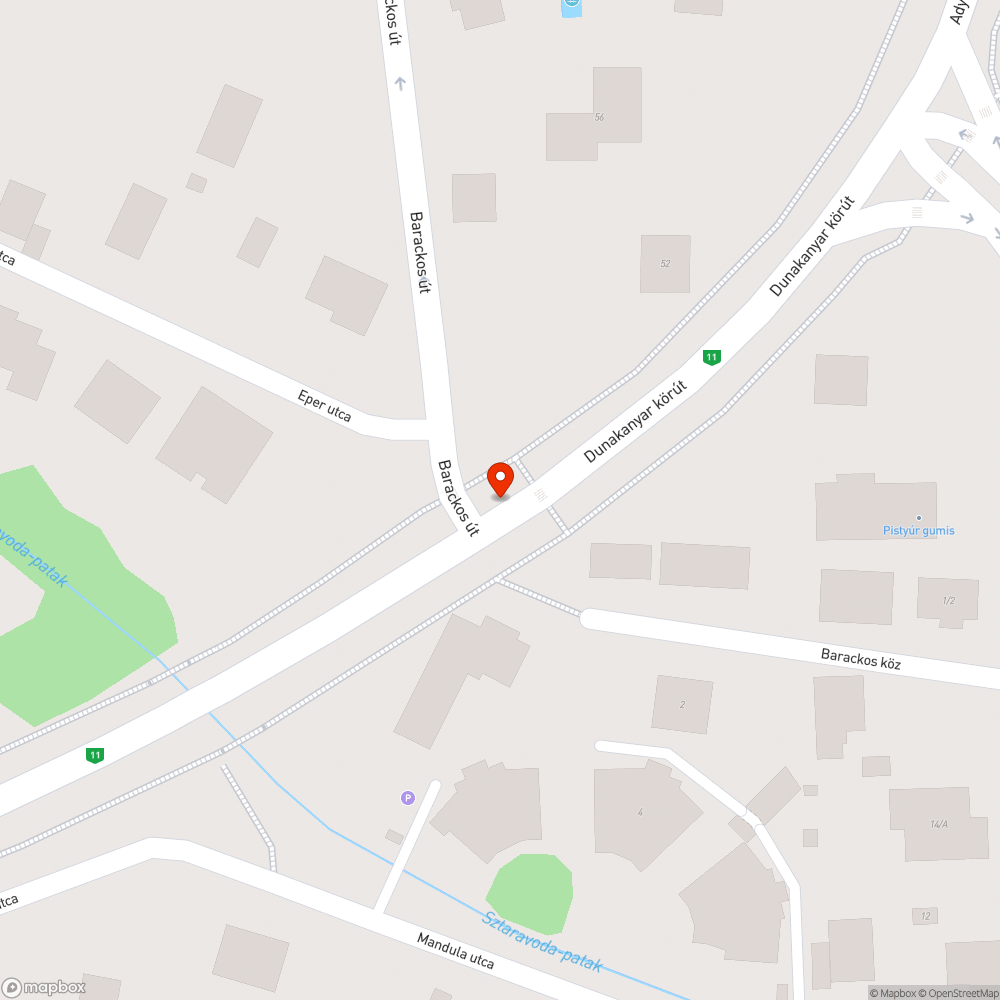 Napok óta folyik le a víz a Cseresznyés úton, a 11-esen gyalogosan lehetetlen átkelni szárazon emiatt bejelentés helye