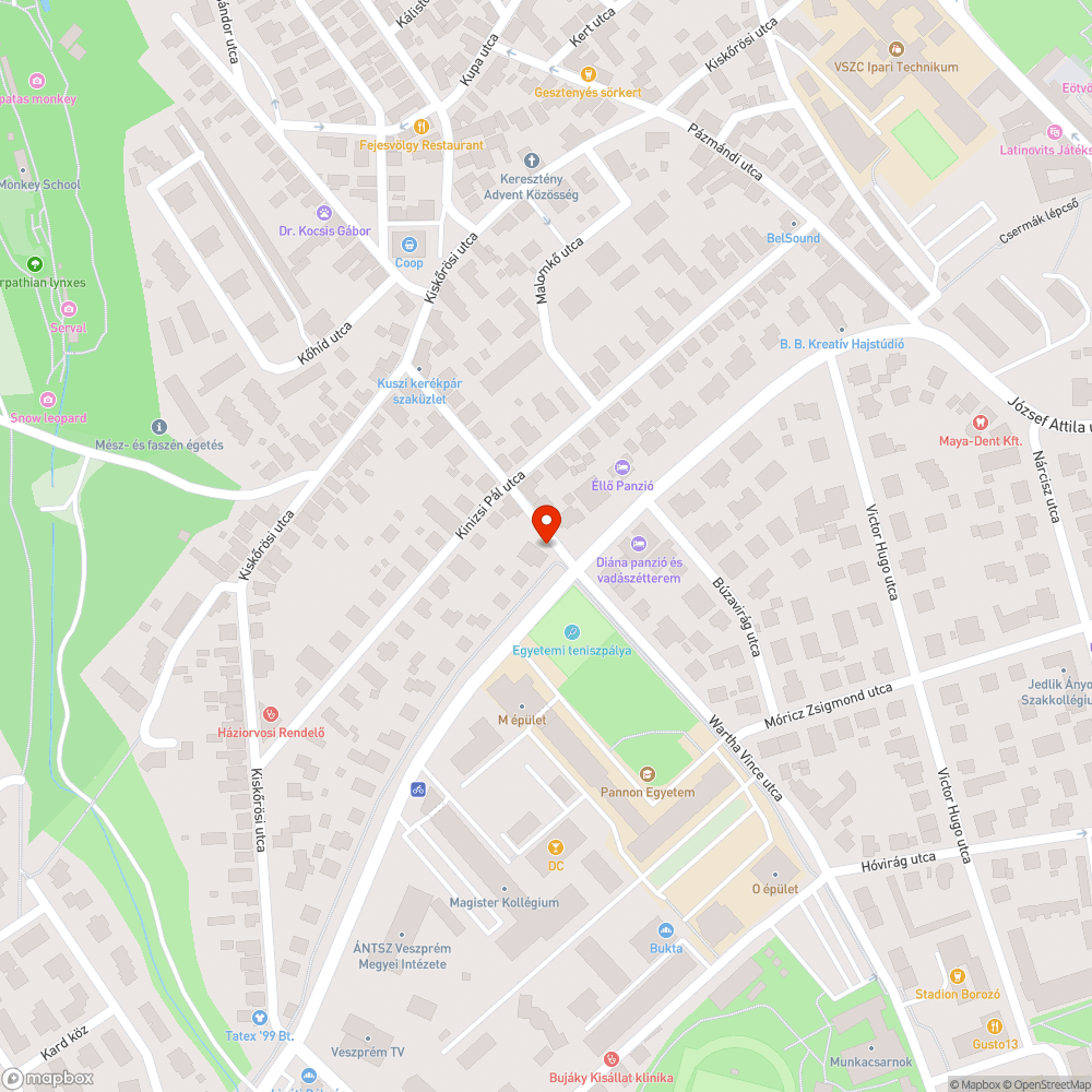 Szelektiv sziget bejelentés helye