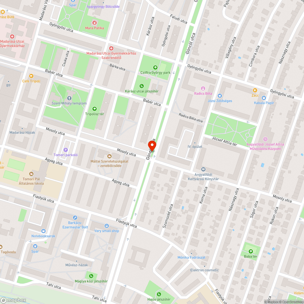 Kátyúk egymás mellett bejelentés helye