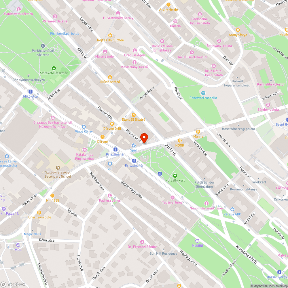 Elhagyott kerékpár bejelentés helye