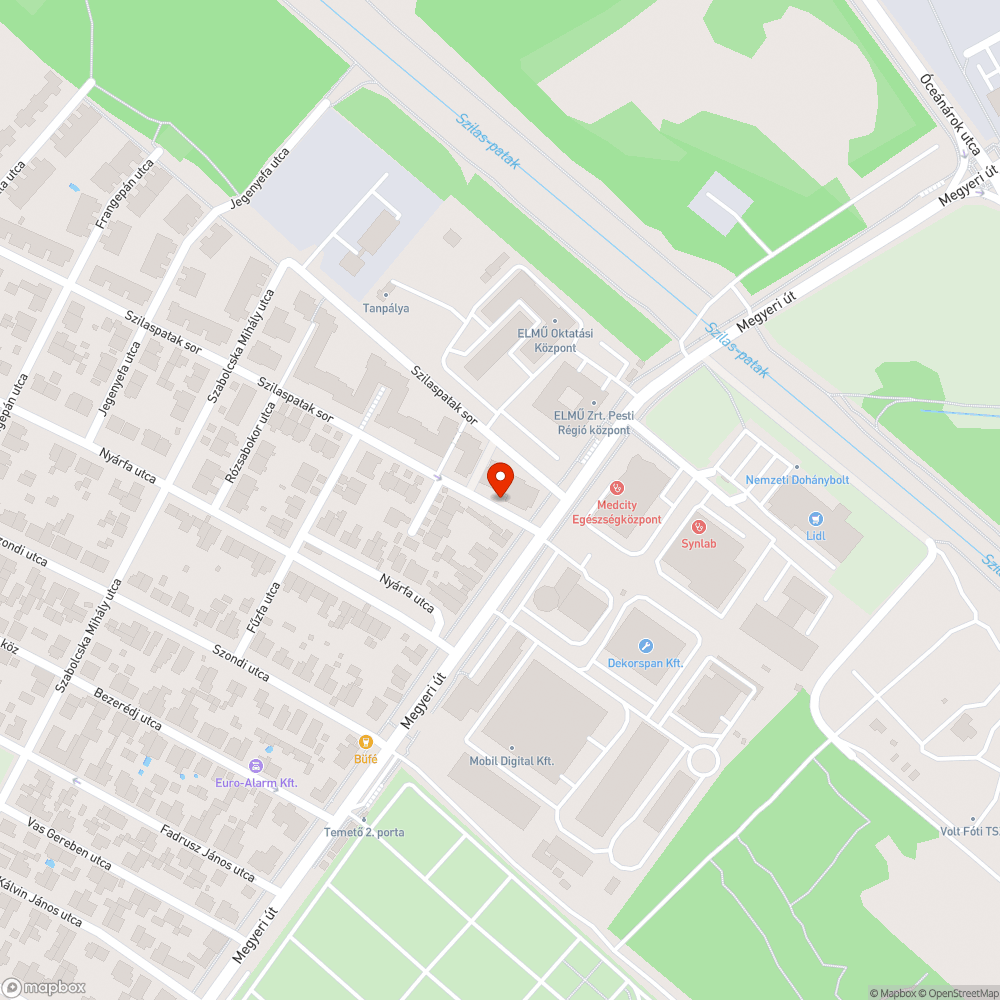 Beszakadt csatorna bejelentés helye