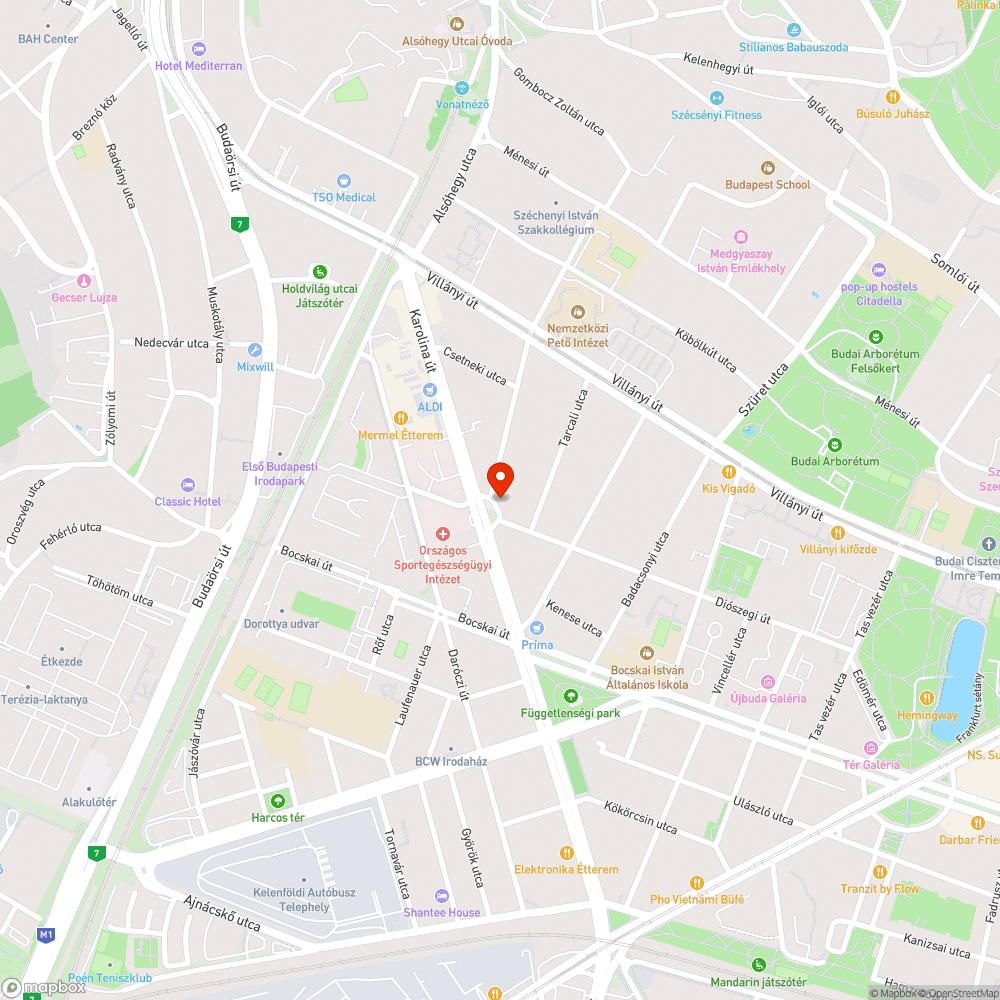 ZEBRÁN PARKOLÓ AUTÓ bejelentés helye