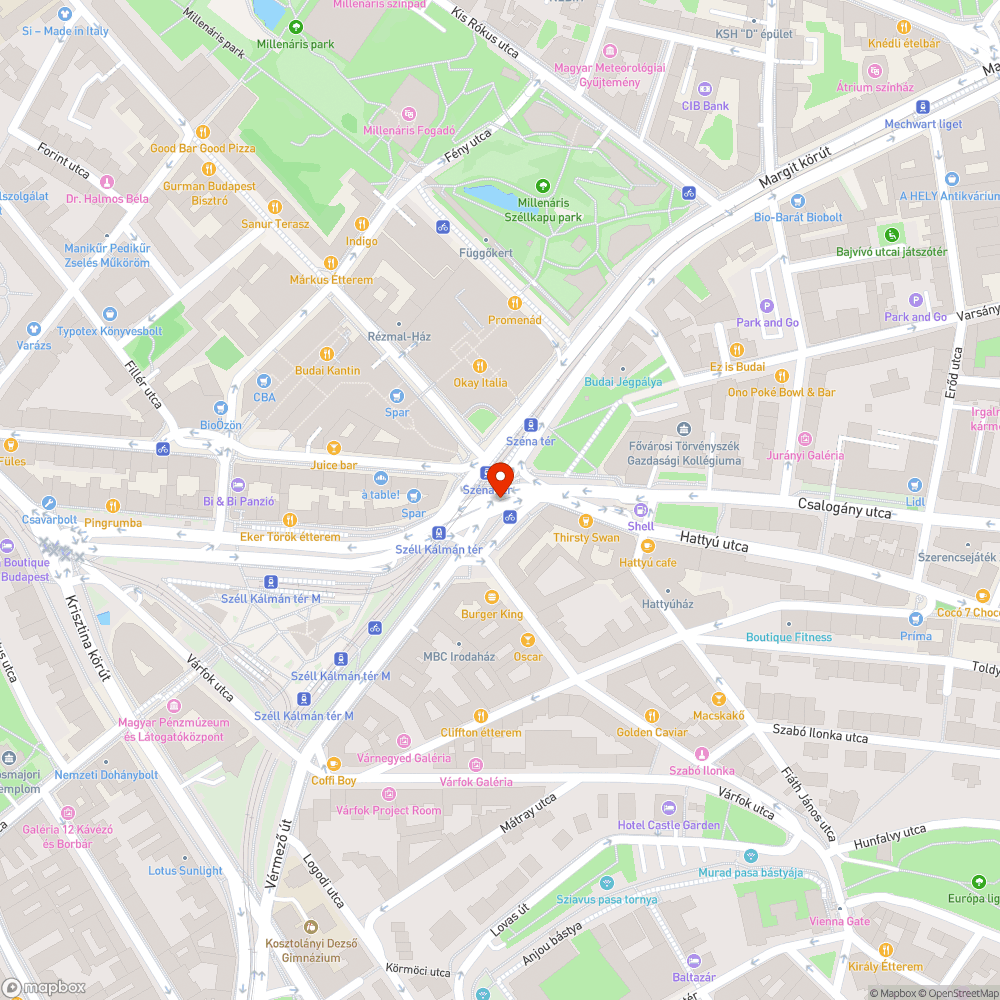 Eltört tetejű tároló bejelentés helye