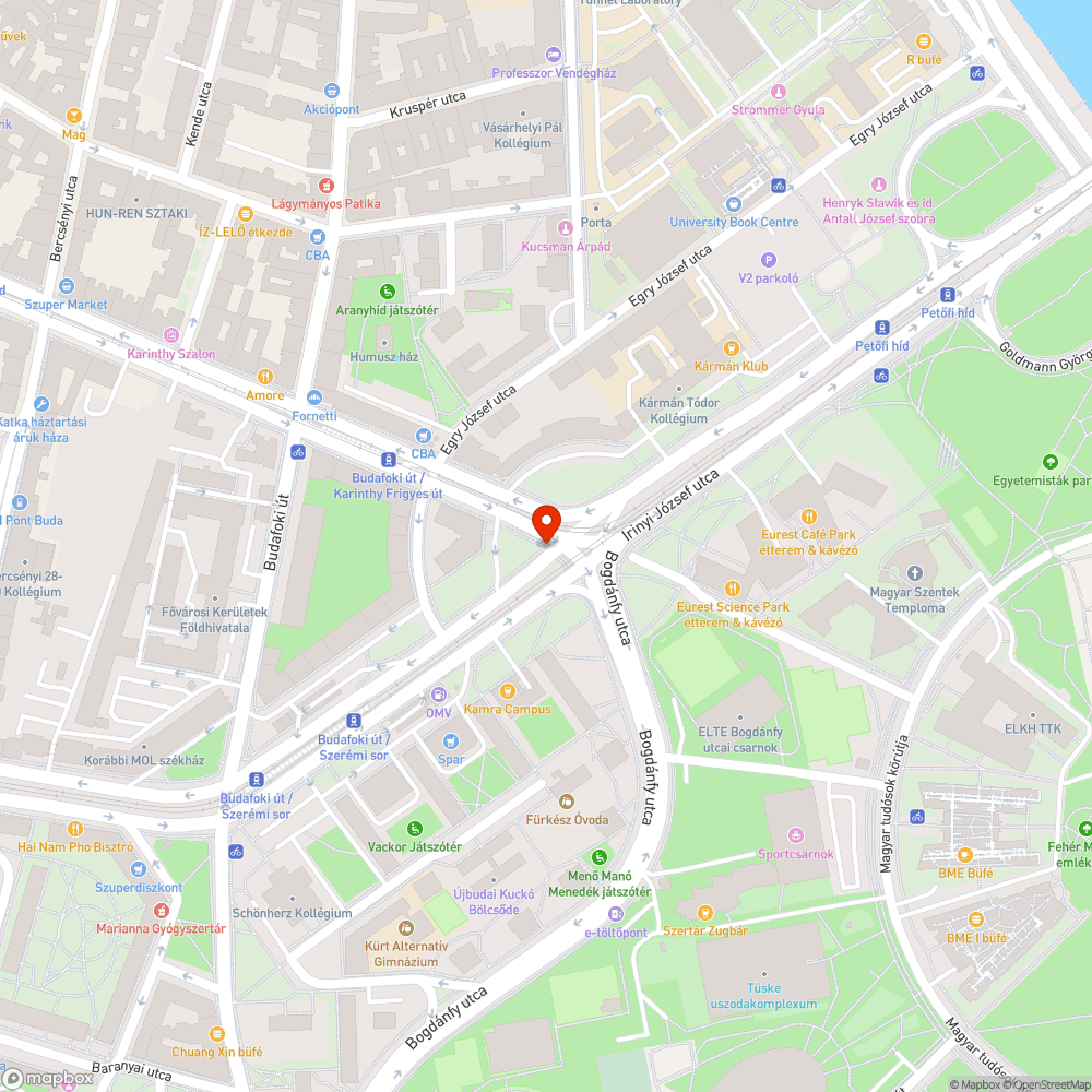 Járdán parkolás bejelentés helye