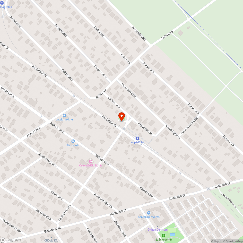 Szemét és gaz bejelentés helye