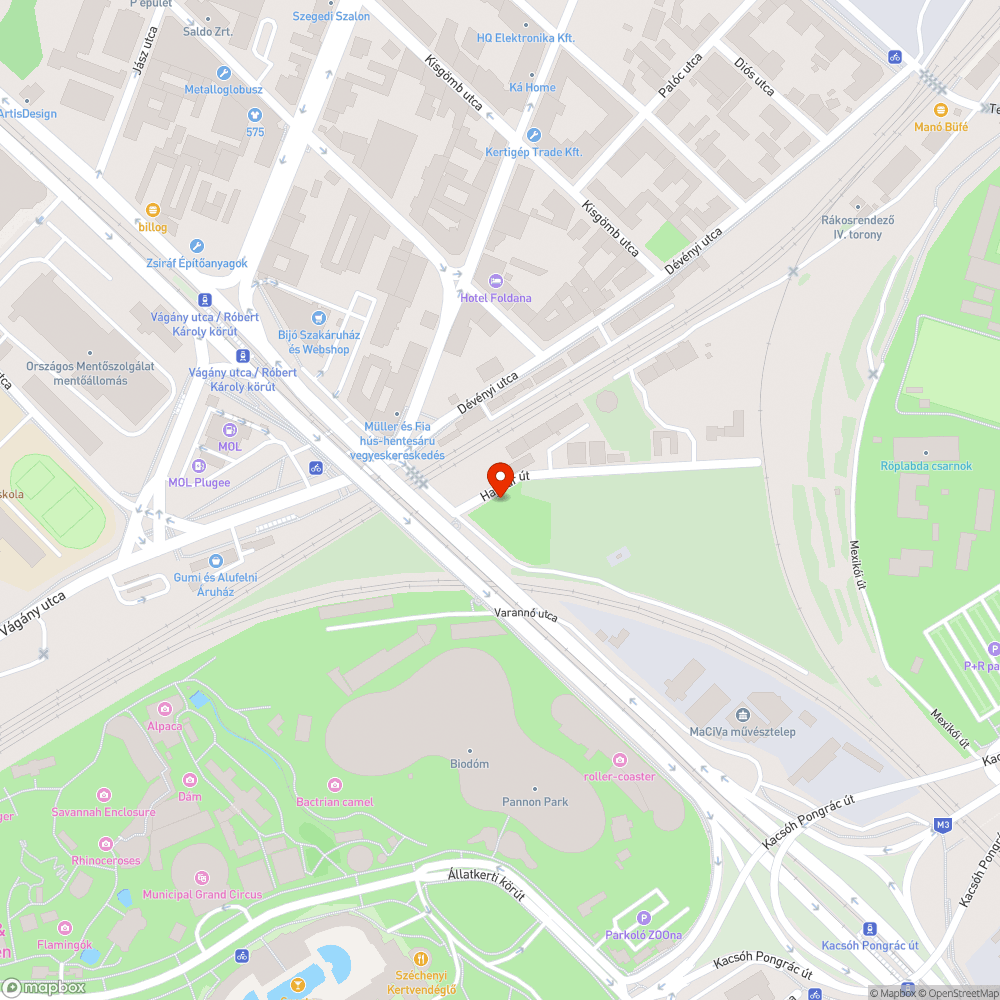 Szeméthalmok a Hajtsár úton bejelentés helye