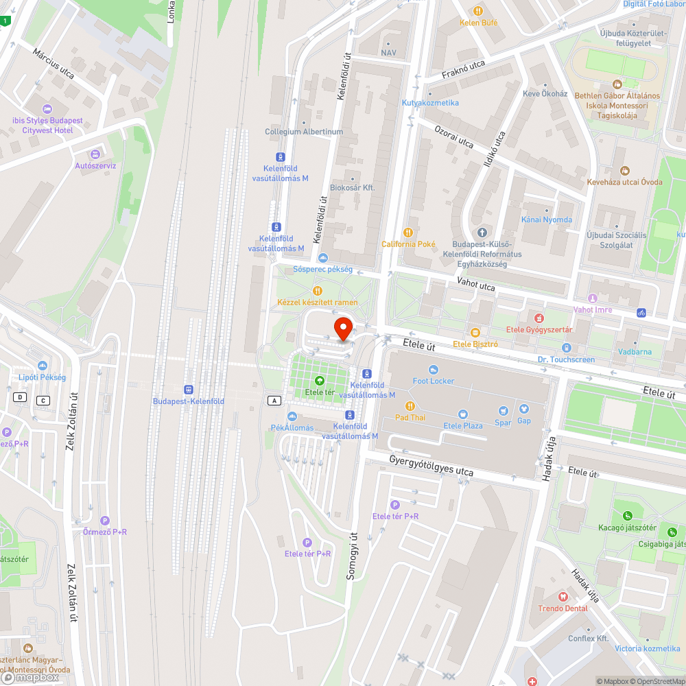 Rossz állapotú megállótábla bejelentés helye