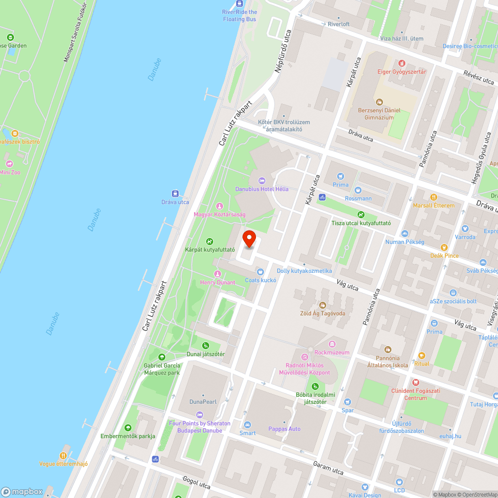 Parkolóhely, túl méretes fák bejelentés helye