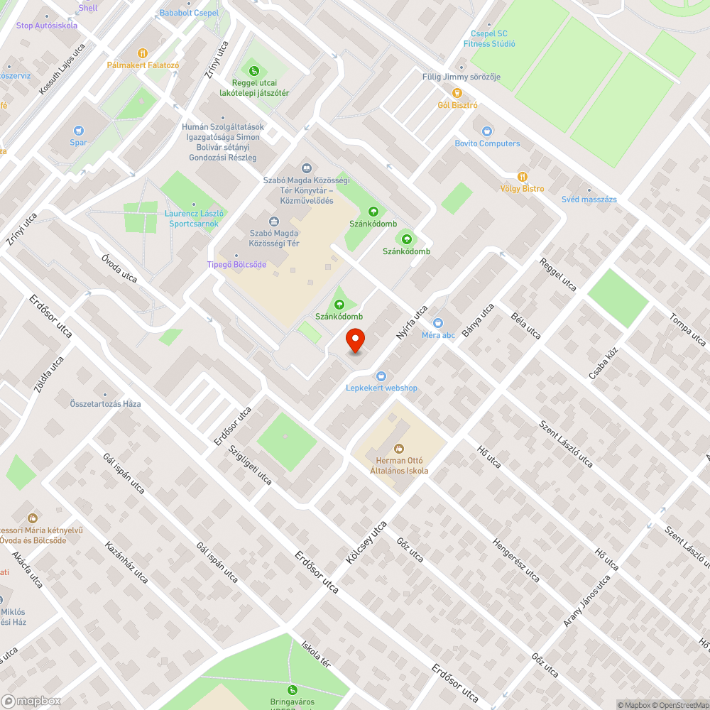 Rendszám nélküli autó bejelentés helye