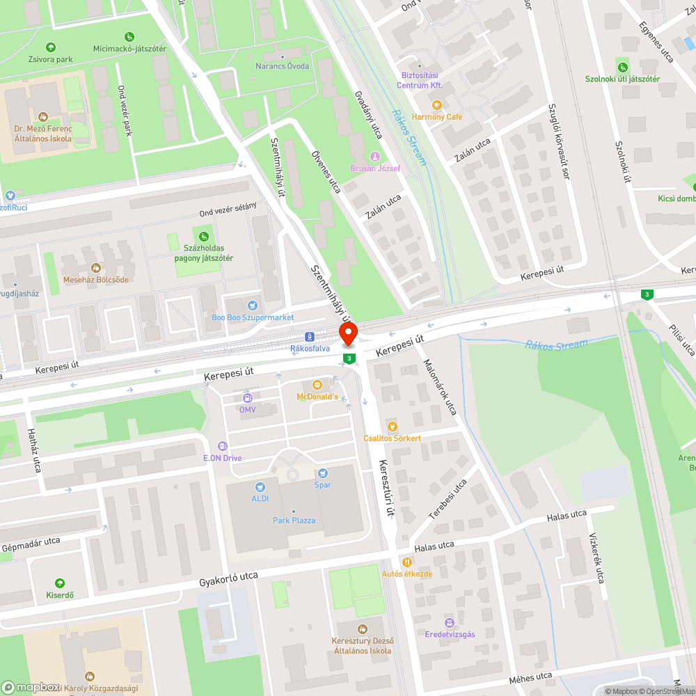 Nyomógomb táblák bejelentés helye