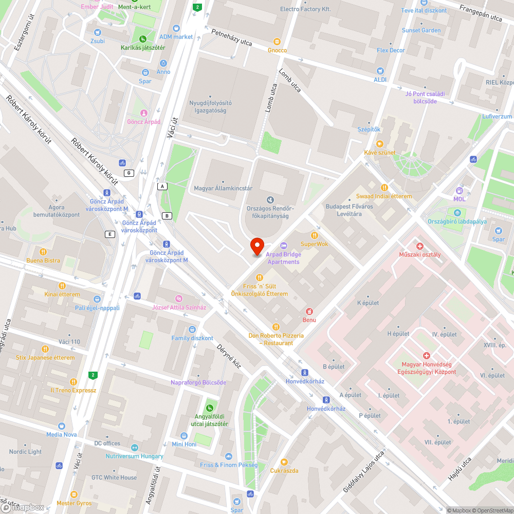 kiszáradt fák bejelentés helye