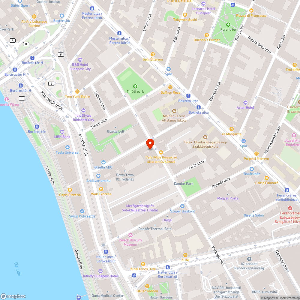 Negyed éves úthiba bejelentés helye