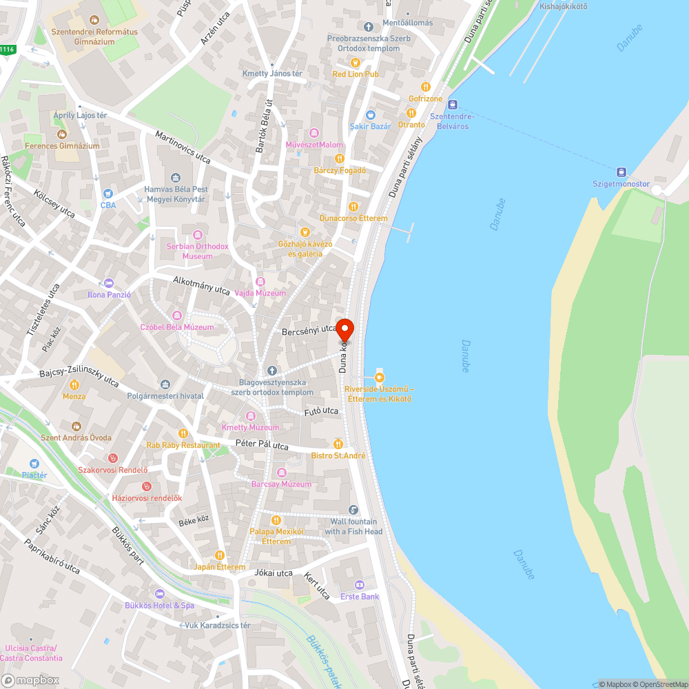 Felfestések a Dunakorzón bejelentés helye