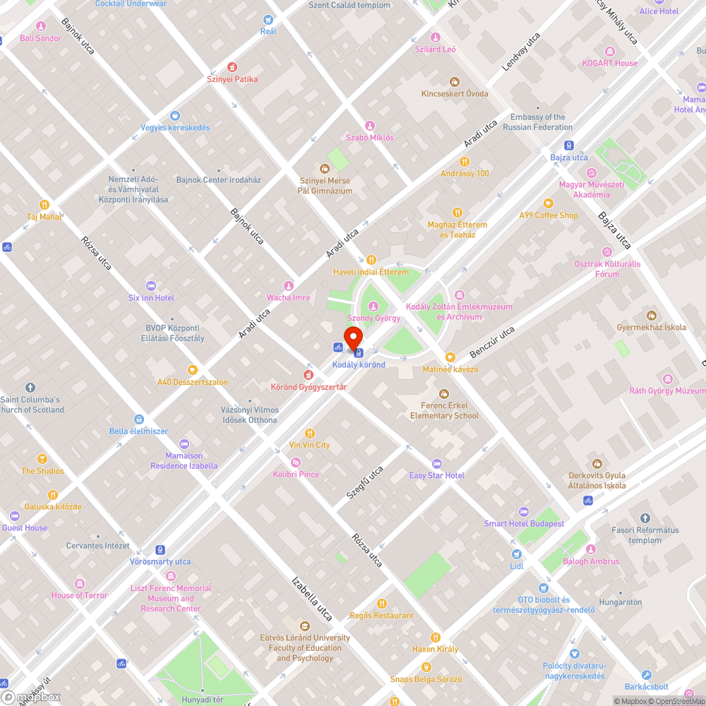 Kopott zebra bejelentés helye