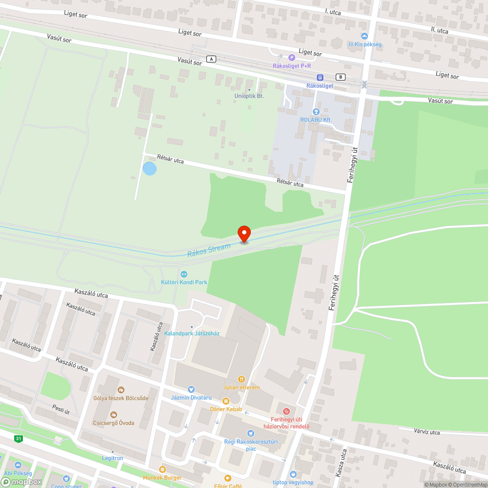 Ismét bejelentés helye